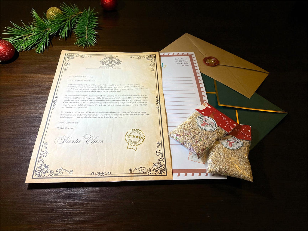 Personalised Santa Claus Letter Kit